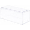 Pioneer Plastics 355C Clear Plastic Display Case For 1:18 Scale Cars, 13'' W X 5.5'' D X 5'' H (Mailer Box), Pack Of 4