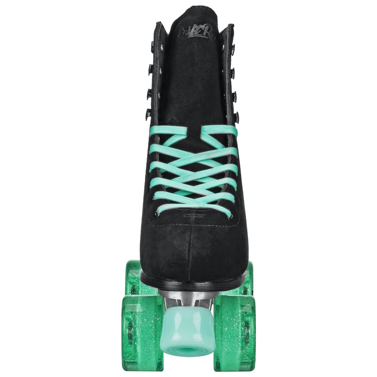 Roller Derby Elite Driftr Roller Skates (5, Black/Mint)