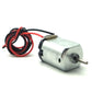 Eudax 5 Pcs Rectangular Dc Motor Mini Electric Motor 1.5-3V 24000Rpm With 9.8' Lead Wires With Motor Mounting Bracket Holder For Diy Toys