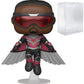 Funko Pop! Marvel: The Falcon And The Winter Soldier - Falcon (Flying) Vinyl Figure (Bundled With Pop Box Protector Case)