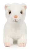 Ice King Bear Ferret Stuffed Animal Plush Toy 12 Inches (White)
