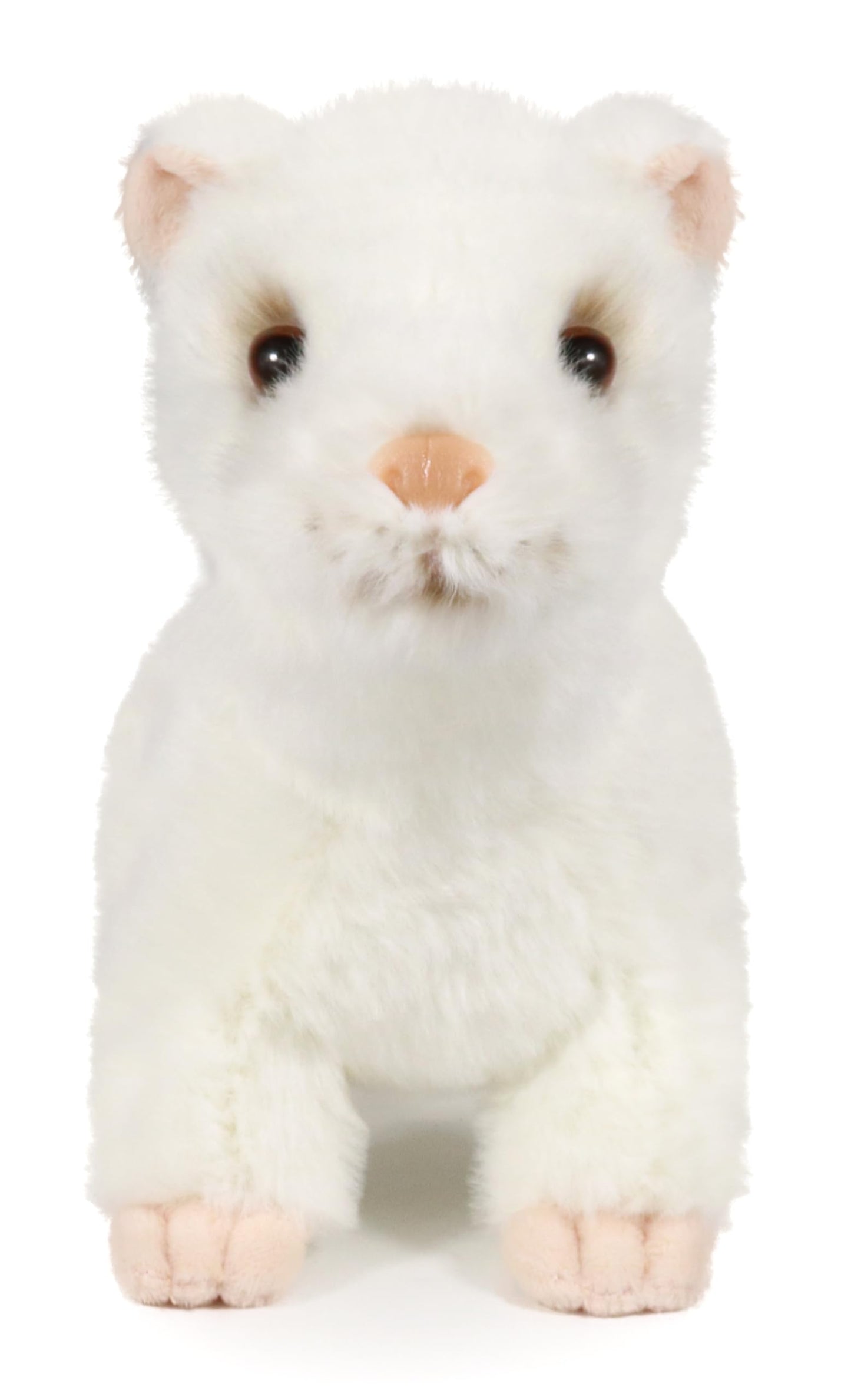 Ice King Bear Ferret Stuffed Animal Plush Toy 12 Inches (White)