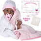 Adora Realistic Adoption Doll Joy, 16    Adorable Doll with 9-Piece Accessories includes Pacifier, Hospital Bracelet, Disposable