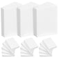 Vosarea 50Pcs Miniature White Book Dollhouse Book Models 1:12 Scale Mini Book Tiny Blank Notebook Toy Mini House Opening Books Ornament For Dollhouse Bookshelf Decoration