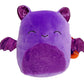 Squishmallows Halloween Plush Toy (8'' Blas The Purple Bat)