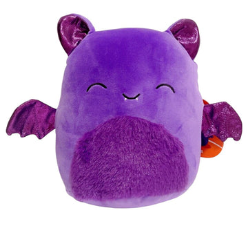 Squishmallows Halloween Plush Toy (8'' Blas The Purple Bat)
