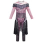 Mssmile Kid Girls Superhero Halloween Costumes Girls Bodysuit Halloween Costume Party Cosplay Outfit(130Cm(7-8T),Audrey)