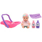 New Adventures Little Darlings Baby Magic 8'' Tote Along Baby