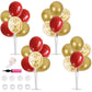 Toniful Table Balloons Stand Kit With Sticks, Cups, Base, Balloons For 2023 Graduation Christmas Wedding Anniversary Birthday Pa