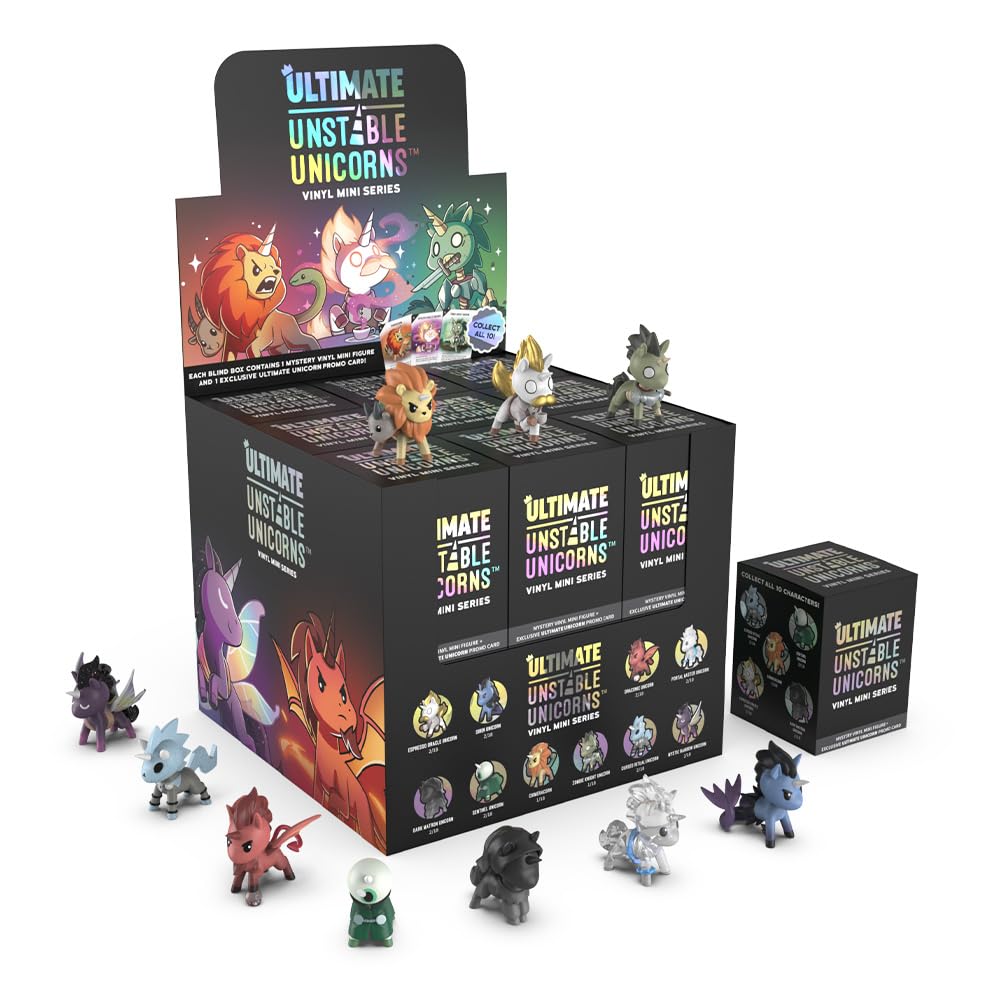 Unstable Games Unstable Unicorns Vinyl Figure Mystery Box with Promo Card - Model 8694-183298
