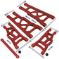 Hobbypark Front & Rear Aluminum Suspension Arms W/Tie Bar Replacement Of 3655X 3631 For Traxxas Stampede Vxl 2Wd 1/10 Upgrade Pa