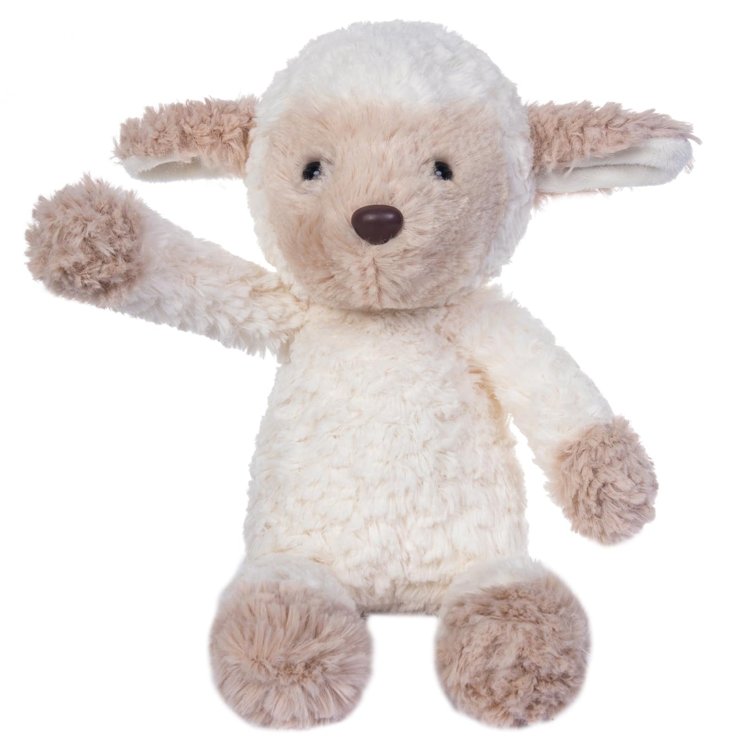 My OLi Easter Stuffed Animal 8.6  Easter Plush Light Brown Sheep Soft Toy Stuffed Animal Bedtime Gifts for Baby Kids Girls Boys