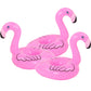 Inflatable Drink Holder 3 Pack Flamingo Drink Pool Floats Cup Holders for Summer Pool Party, Variety Shape to Choose