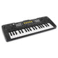 Aperfectlife Kids Keyboard Piano, 37 Key Portable Electronic Piano For Kids, Digital Music Piano Keyboard Educational Toys For 3 4 5 6 7 8 Year Old Girls Boys (Black)