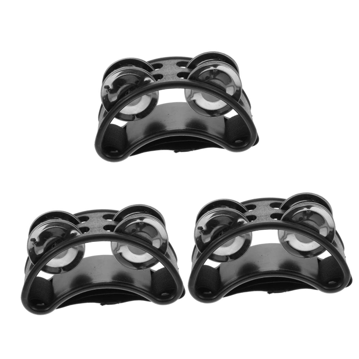 Excluzo 3Pcs Foot Bell Rattle Hand Drums For Adults Hand Drums For Kids Instruments For Adults Performance Accompaniment Prop Fo