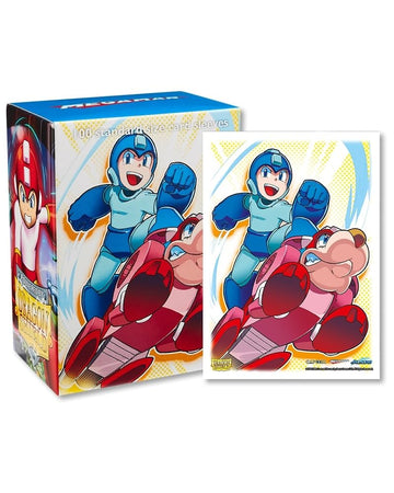 Arcane Tinmen Aps Art16003 Dragon Shield: Art Sleeves Classic-Mega Man & Rush (100), Multicolour
