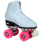 Epic Skates Classic White With Pink Wheels Roller Skates Classwhpnk09