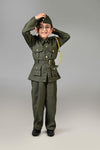 Bookmycostume National Hero Freedom Fighter Kids Fancy Dress Costume - Green 7-8 Years