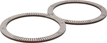 Wooden Train Track - Curved Crossover - Made in USA