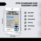 (Box 25) Display Zone 35Pt Magnetic Card Holder - Premium Protection For Your Trading Cards - One Touch Case Holds Sports, Gamin