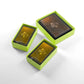 Token Silo Card Add On - 3-Piece Set Of Game Trays, Holds Game Cards, Tokens, Dials And Dice, Organize Lcg, Tcg And Board Game Accessories, Modular Design, Lime Color, Made By Gamegenic