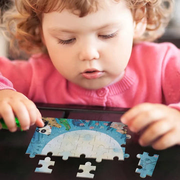 Jigsaw Puzzles 500 Pieces Books Into The Library Metal Tin She Goes Lose Her Mind And Find Her Soul Educational Puzzle Family Ga