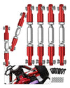Arrcat Turnbuckles Camber Links Upgrades Parts For 1/10 Senton Mega550 4X4/Granite Mega550 4X4 Rc Truck,6Pcs Aluminum Adjustable