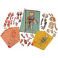 Janod Bodymagnet Educational Human Body Game - Anatomy, Organs, Skeleton, Muscles - 76 Magnetic Pieces - From 7 Years Old, 12 Languages, J05491 Includes 18 Cards, 76 Body Part Magnets And 1 Pointer Stick