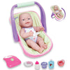 Jc Toys, 14' Lots To Love Babies Doll And Car Seat - 4 Multi-Position Carrier - Posable & Waterproof - Ages 2+