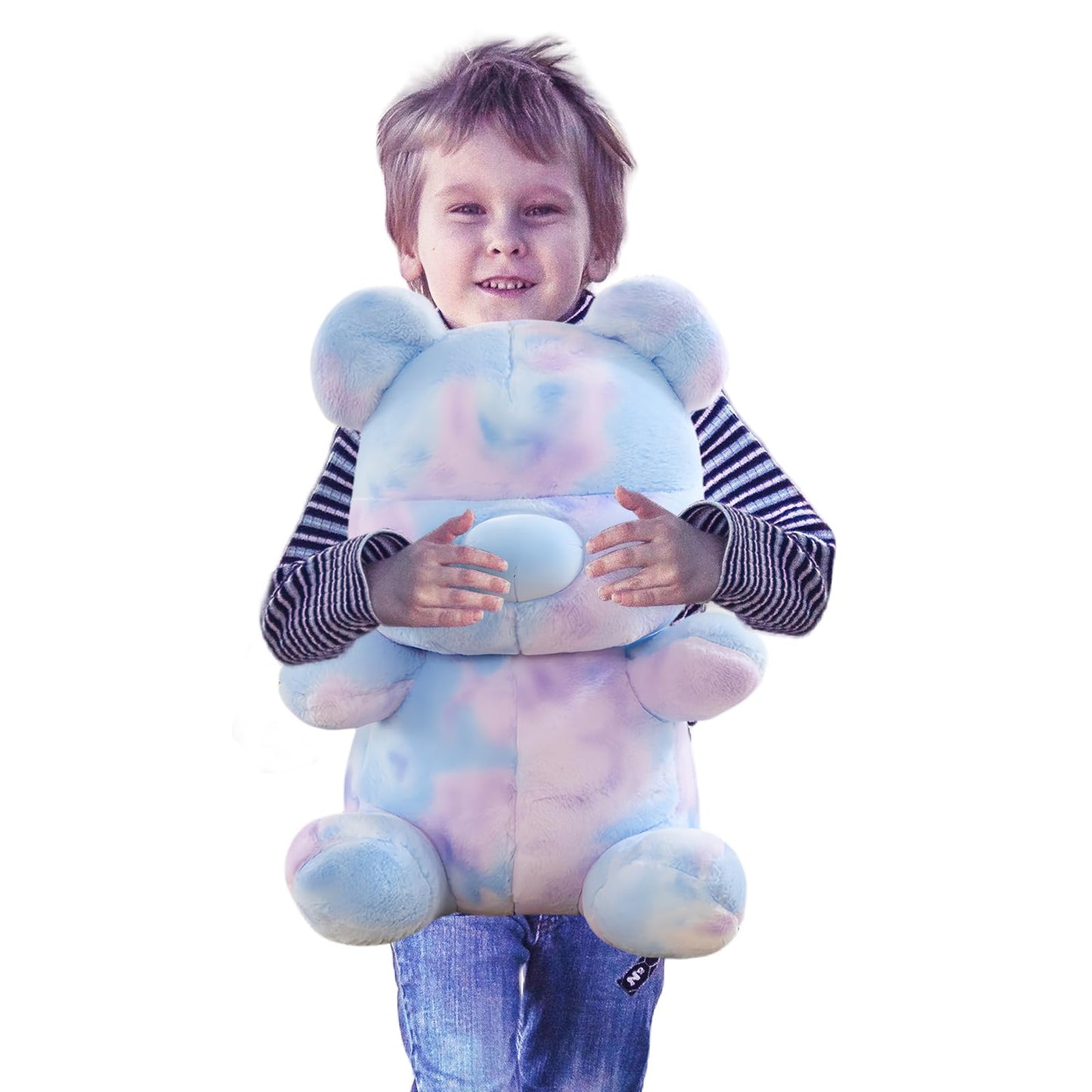 Tie Dye Bears Stuffed Animal Plush Toy - Plushie for Ages 3+ - Super Soft and Cuddly - Good for Girls and Boys, Employees, Colle