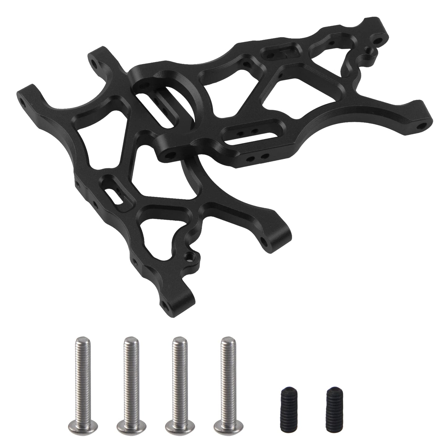 Sharegoo Aluminum Alloy Rear Lower Swing Arm Rear A Arm Compatible With Arrma 1/7 Limitless Infraction 6S Arrma 1/8 Typhon 6S Rc
