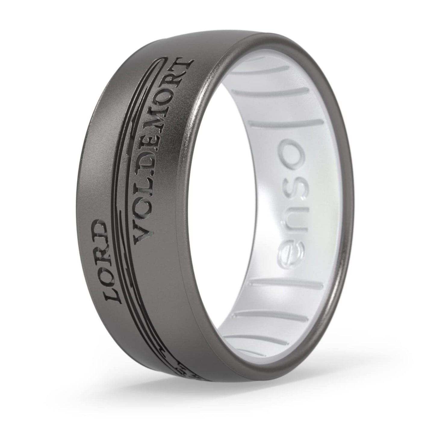 Enso Rings Harry Potter Wand Collection - Comfortable And Flexible Silicone Rings - Lord Voldemort - 10