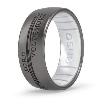 Enso Rings Harry Potter Wand Collection - Comfortable And Flexible Silicone Rings - Lord Voldemort - 10