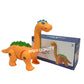 Rishi Quality Dancing Dinosaur Toy With Music And Colourful Lights For Baby Girl, Boy. Dancing Action Toy For Kids. Birthday Gif