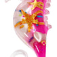 Realbug Mt334 Sea Horse Magnet With Starfish And Shells, Pink