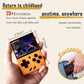 Miyoo Miyoo Mini V4 Retro Game Console, Portable Handheld Game Console with Storage Case 2.8''HD Screen 2000mah Battery, Support