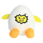 Aurora Punny Eggspressions  Me Up Stuffed Animal - Humorous Wordplay - Playful Expression - Yellow 3.5 Inches