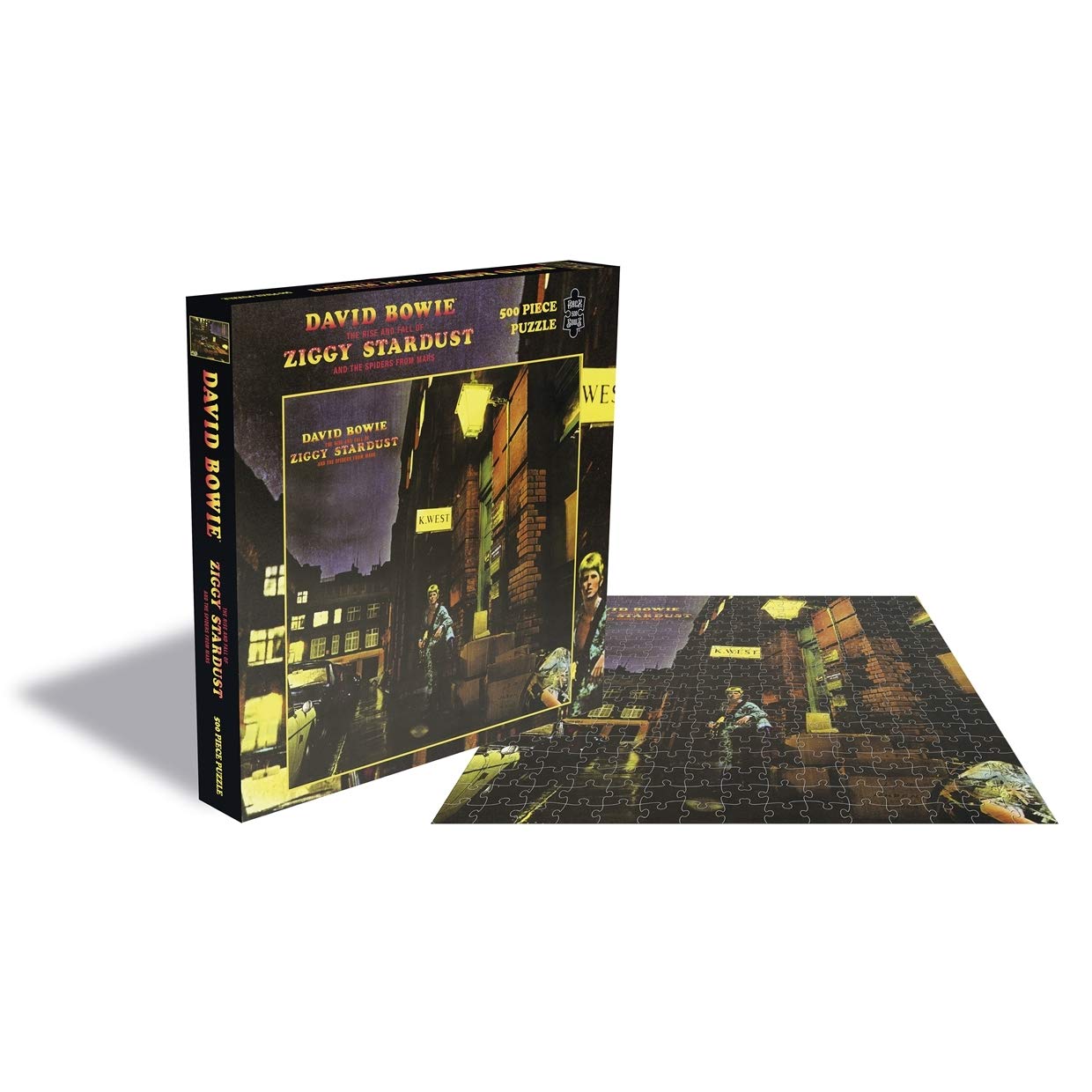 David Bowie The Rise And Fall Of Ziggy Stardust 500 Piece Jigsaw Puzzle