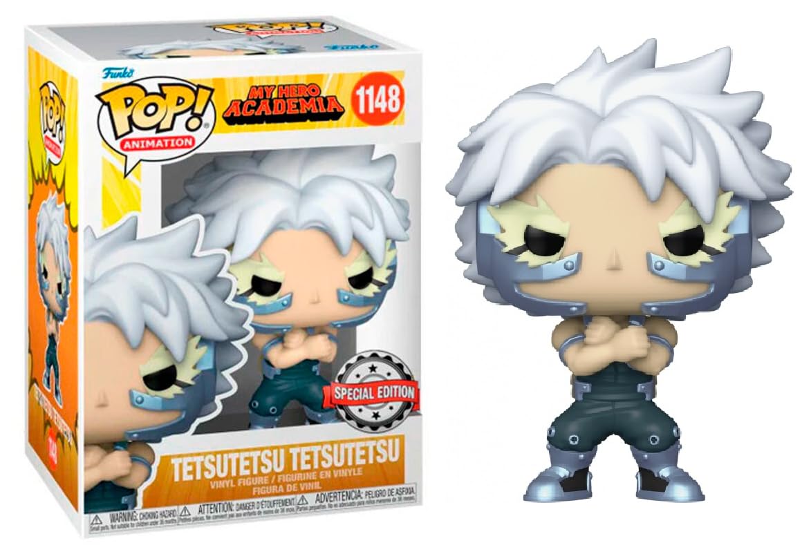 Funko My Hero Academia Hlb Pop! Animation Vinyl Figurine Tetsutetsu Tetsutetsu 9 Cm