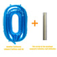 32 Inch Blue Number 0 Balloons Foil Ballon Digital Birthday Party Decoration Supplies (Blue Number 0 Balloon)