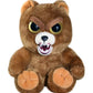 Feisty Pets Plush Stuffed Bear - Sir Growls-A-Lot, 8.5" Brown Polyester Toy