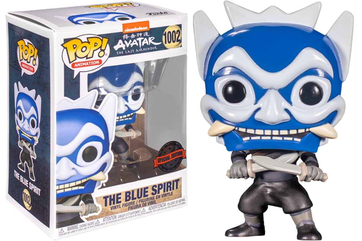 Funko Avatar: The Last Airbender Pop! Animation Zuko The Blue Spirit Vinyl Figure Hot Topic Exclusive