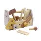 LEADER JOY Montessori Wooden Tools Kit Toddler Educational Construction Kids Toys Sets Play Box Preschool Play Tool Wooden Const