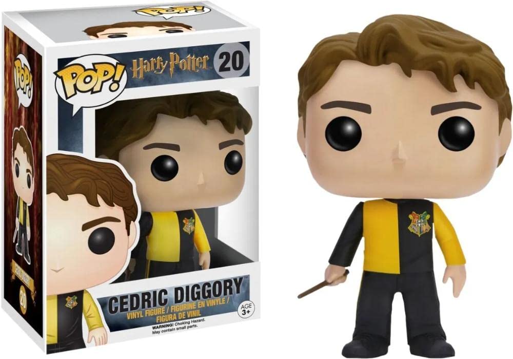 Funko POP! Cedric Diggory #20 - Multicolor Vinyl Figure, Model FU6882, Collectible