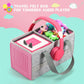 Carrying Case For Toniebox Starter Set And Tonies Figurines, Travel Felt Cloth Musical Toy Folding Bag For Toniebox Accessories