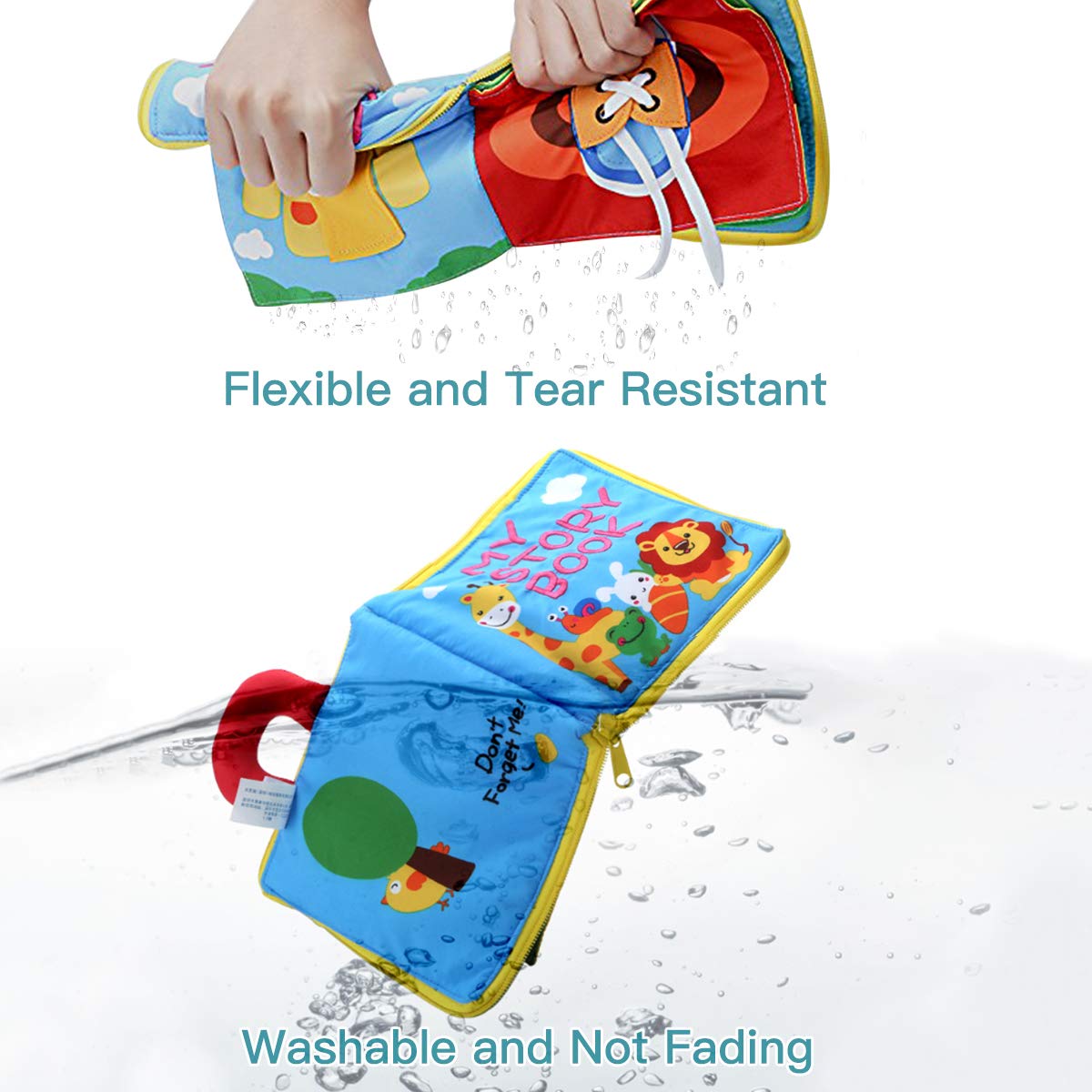 Beiens Quiet Book Montessori Toys, Busy Board For Toddlers 1 2 3 4, Toddler Activities Busy Book, Toddlers Travel Toy, Sensory 3