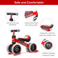 Baby Balance Bike Toys For 1 Year Old Boy Girl Gifts, 10-24 Month Toddler Balance Bike With 4 Silence Wheels, No Pedal Toddler F