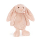 Jellycat Bashful Blush Bunny Stuffed Animal, Medium 12 Inches - Rabbit And Bunny Plush Toy - Classic Children'S Gift