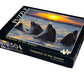 Dolphins In The Sunset 504 Piece Jigsaw Puzzle 16' X 20'