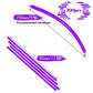 Lxzfcrg 260 Balloons Purple Long Balloons For Balloon Animals, Thickening Long Skinny Latex Twisting Balloon For Balloon Garland